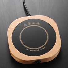 220V Электрический Керамика плита из цельного дерева Отопление печь чашка чайник база термостатическая сокровище коврик чайные аксессуары