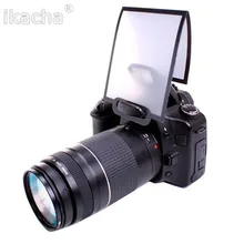Универсальный мягкий экран всплывающий Рассеиватель Вспышки для Nikon Canon Pentax Olympus камера мягкий рассеиватель пластиковый рассеиватель мягче 10D 20D