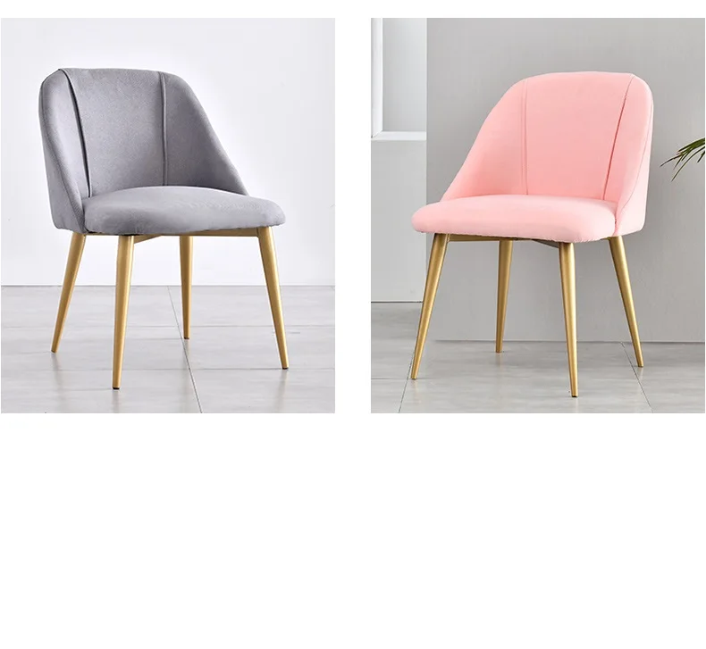 Скандинавский Железный обеденный стул, современный минималистичный обеденный стул, стул для отдыха, стул для стола