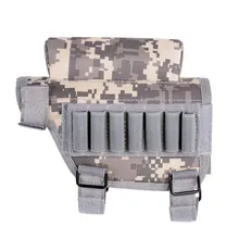 Для отдыха на открытом воздухе тактический пуля Сумка для хранения снайперская винтовка щек посылка охотничьего ружья нейлоновый Военный Сумка патроны сумка для патронов