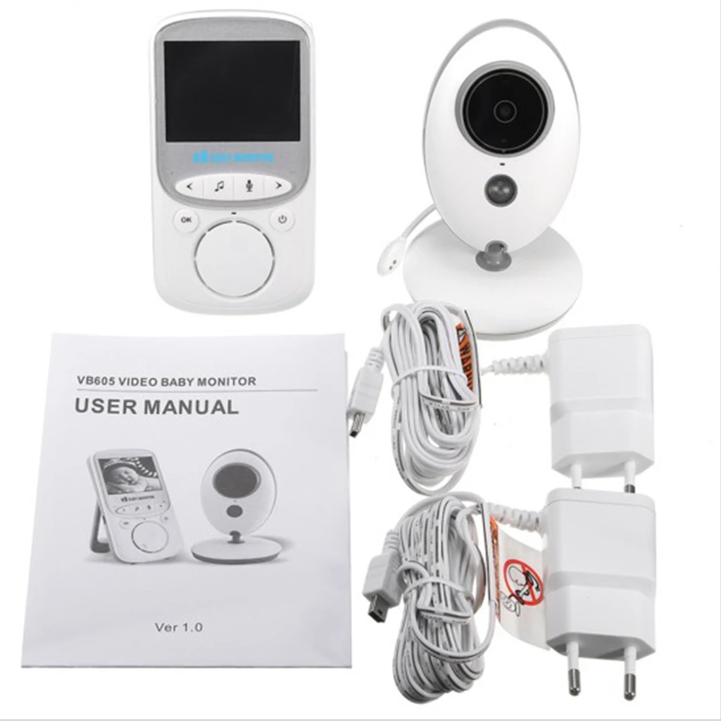  Vb605 Baby Monitor Wireless LCD Audio Video Digital Camera 2.4 Inch Security Portable Baby Camera B