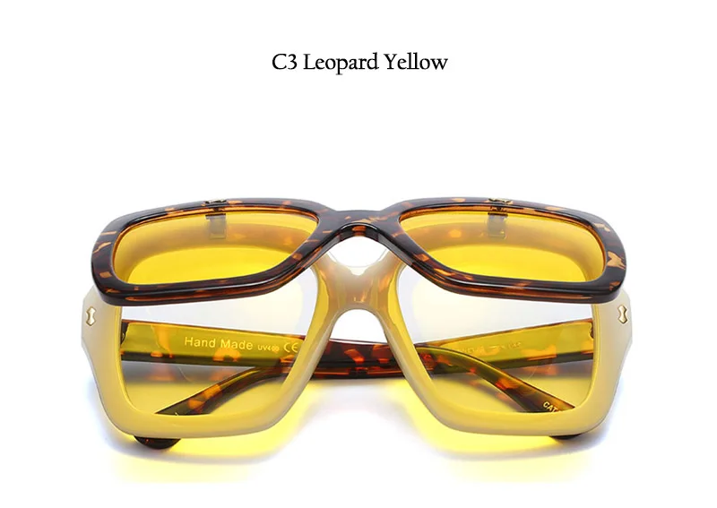 2018 Oversized Square Women Sunglasses(16)