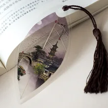 Цзяннань водный чернила живопись Сучжоу huqiu вен закладки