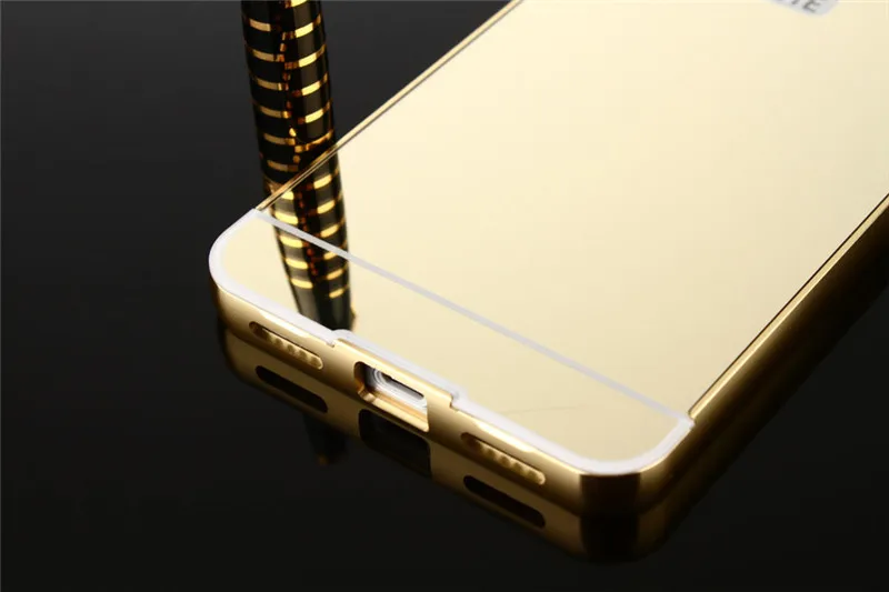 For ZTE Blade V8 case Luxury Rose Gold Aluminum Mirror Back Cover Case For ZTE V8 V 8 Case Protective Phone Bags For ZTE Blade V8 case Luxury Rose Gold Aluminum Mirror Back Cover Case For ZTE V8 V 8 Case Protective Phone Bags