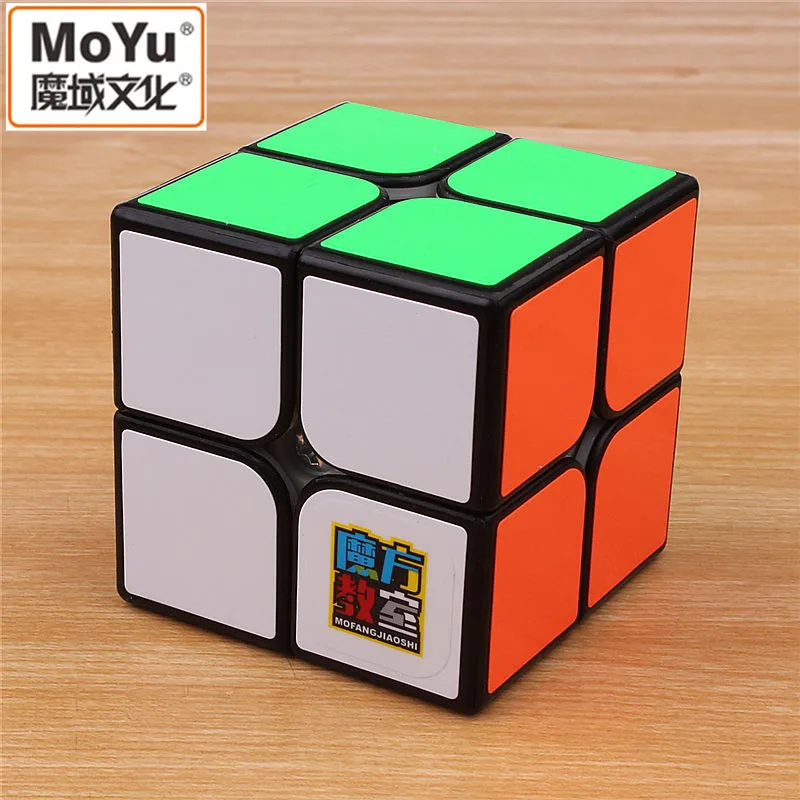 QIYI order 2x2 скоростной магический куб без наклеек 2x2x2 Cubo Magico Puzzle Развивающие игрушки для детей подарок для детей Волшебный куб MF2SET