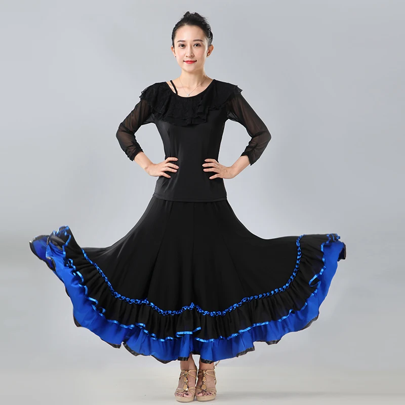 Женская бальная юбка Flamenco стандартный танго|skirt flamenco|skirt dance ballroomflamenco |