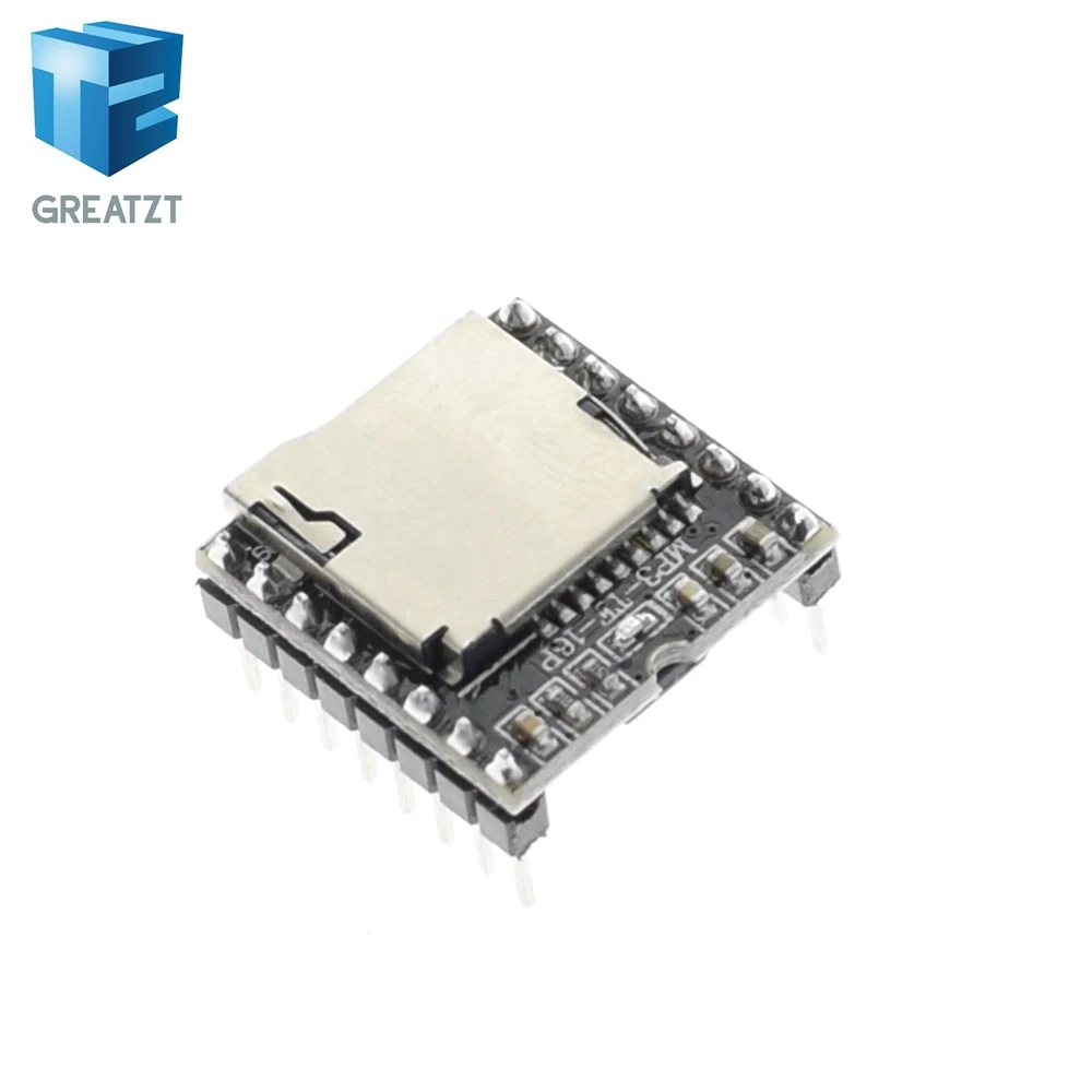 1PCS Mini MP3 Player Module with Simplified Output Speaker MP3 TF 16P