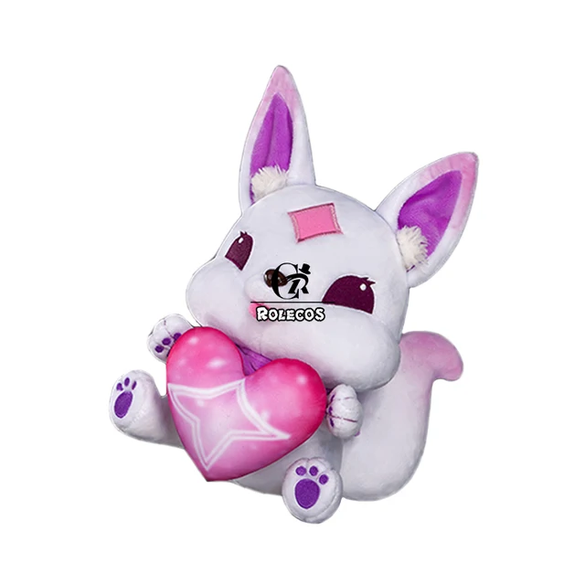ROLECOS Game LOL Cosplay Star Guardian Plush Toys Ahri Kiko/Soraka