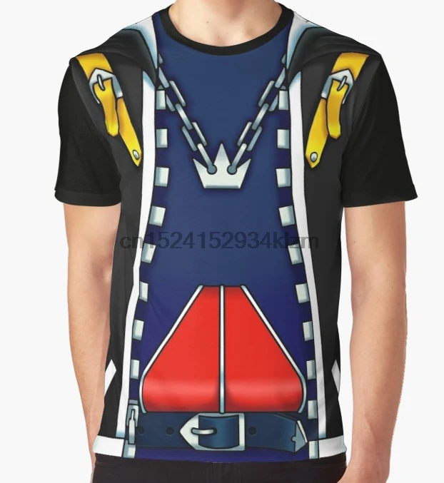 

All Over Print T-Shirt Men Funy tshirt Sora T-Shirt (Kingdom Hearts 2) Short Sleeve O-Neck Tops Tee women t shirt