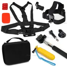 AVAWO 10-in-1 GOPRO Accessories Kit with Carrying Case for GOPRO HERO Action Cameras And XIAOYI SJ4000