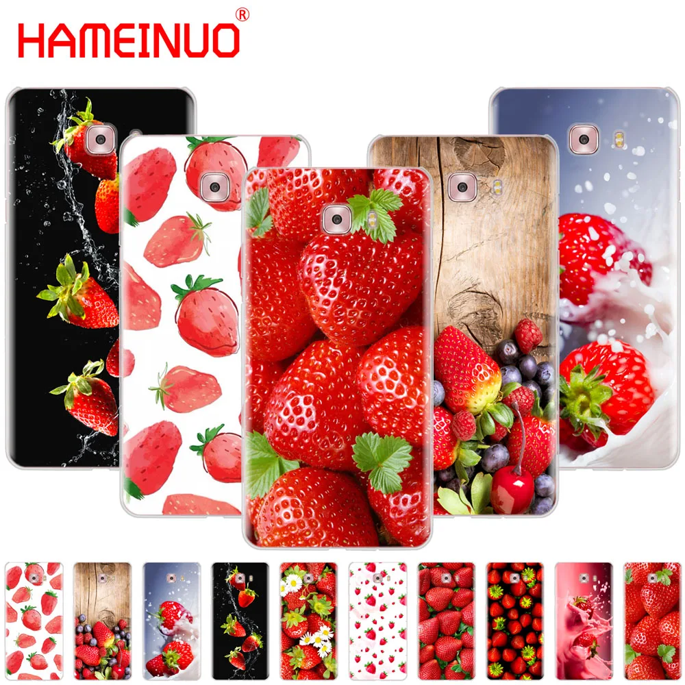 HAMEINUO чехол для телефона с клубничным молоком и фруктами Samsung Galaxy C5 C7 C8 C9 C10 J2 PRO 2018 |