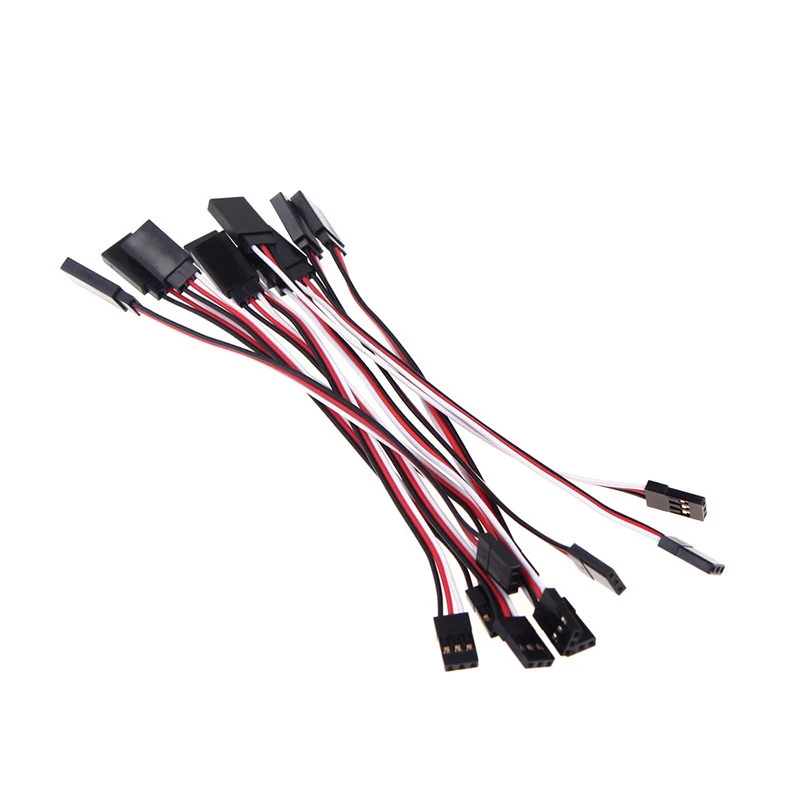 15cm 150mm Servo Extension Lead Wire Cable Extend Wring Connector for JR Servo Part Servo Connection for RC Airplane Drone (2)
