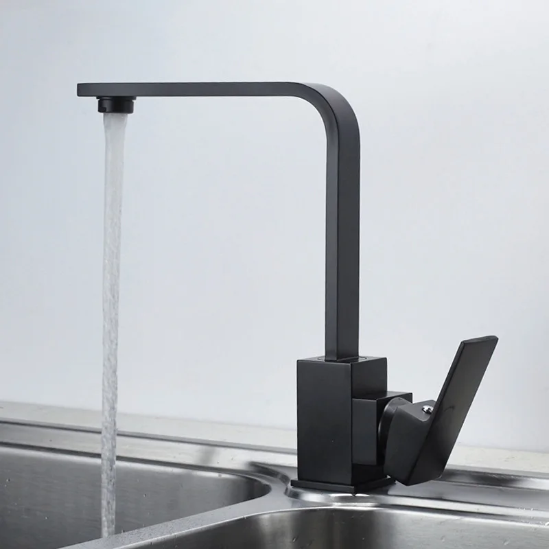 3 Styles Kitchen Faucets Brass Kitchen Sink Faucet 360 ...