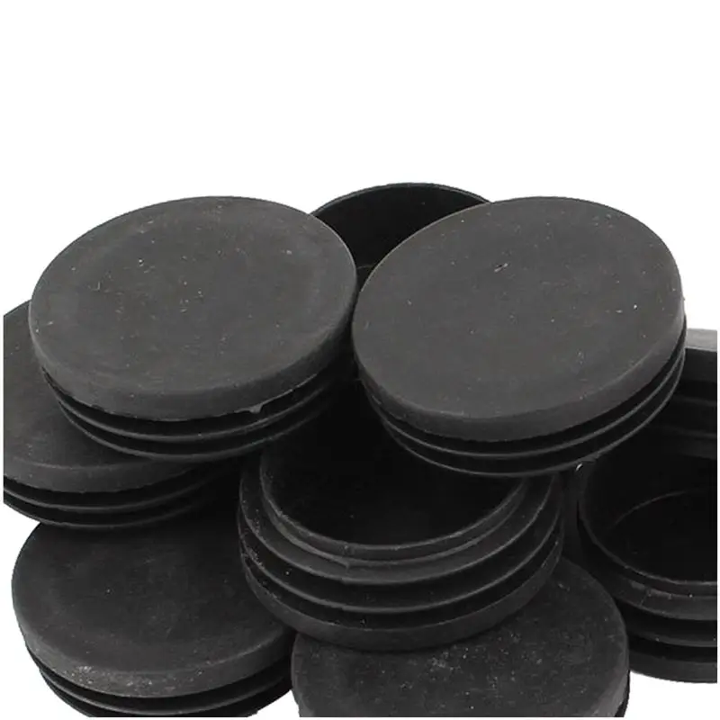 تقطيع نهاية جولة أنبوب إدراج غطاء تغليف 50 مللي متر ضياء الأسود 12 قطعة تقطيع نهاية جولة أنبوب إدراج غطاء تغليف 50 مللي متر ضياء الأسود 12 قطعة