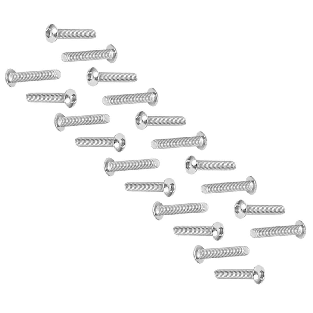 Болты с шестигранной головкой из нержавеющей стали M3x16 мм 100 шт.|bolt screw|button head