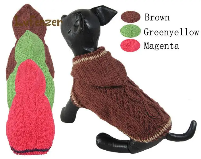 font b Pet b font Products Dog font b Supplies b font Sweaters acrylic Spring