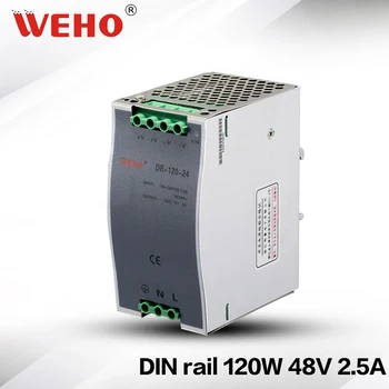 

(DR-120-48) Factory directly Din Rail type 120W dc 48v power supply