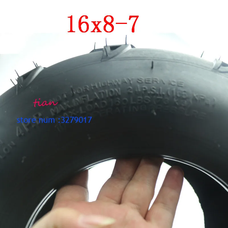 16x8-7 200/55-7 Задний Передний ATV Go Kart Knobby бескамерные шины 110cc 125cc бескамерные Go Kart UTV Quad Bike Buggy Utility Vehic