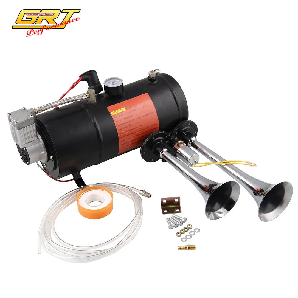 Buy 12v Air Compressor with 3 Liter Tank for Air Horn