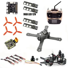 QAV-X QAV210 carbon fpv AT9S quadcopter frame F3 6dof Flight Control XT60 PDB Wdiy 2204 motor 12A ESC cross racing drone QAV-R