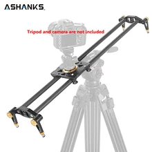 ASHANKS 6PCS Bearings 120cm Carbon Fiber Slider Track Video Stabilizer Rail Track Slider For DSLR or Camcorder
