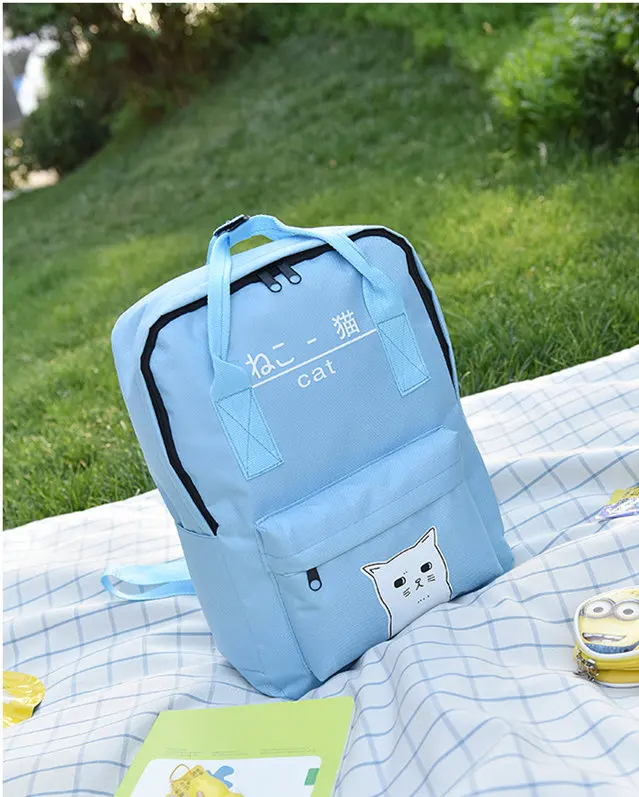 

Cat Backpack Women Bags Women Backpack Teenagers School Bags The Design Of The Cat
