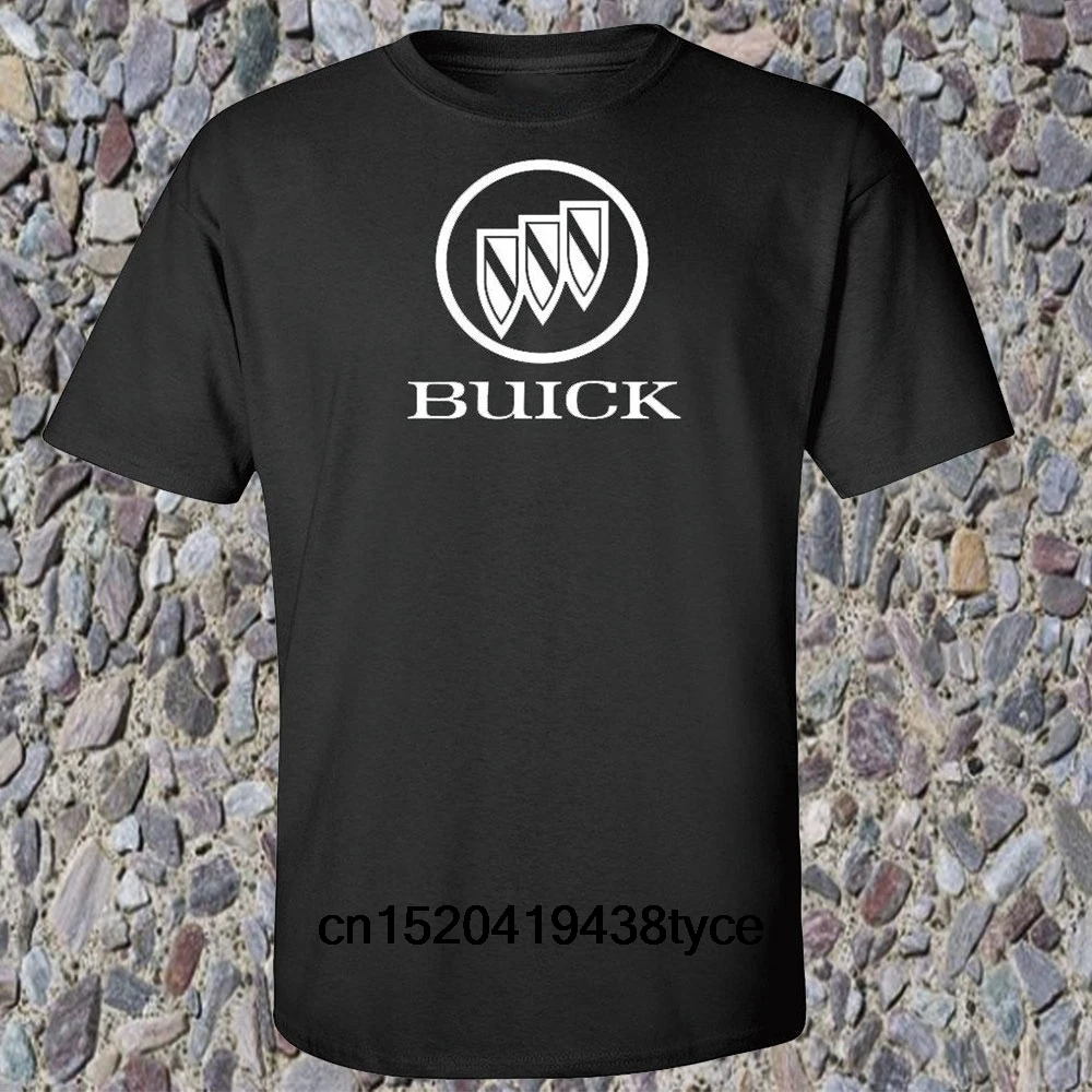 Buick Роскошная футболка для автомобиля мужская летняя модная повседневная с
