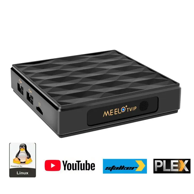 5 шт. MEELO TVIP Linux Android Doppio Sistema supporto M3U TVIP IPTVPORTAL Stalker Smart set top box