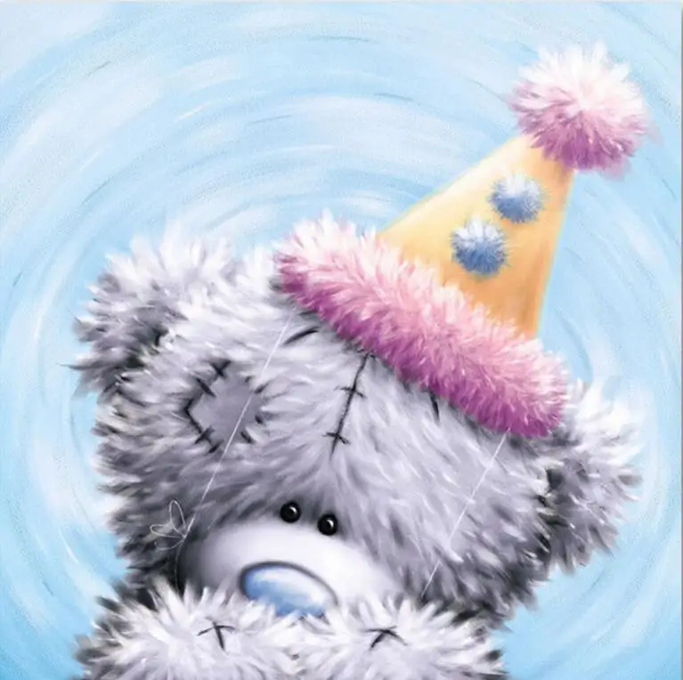 Aliexpress.com : Buy H2764 YIKEE Teddy bear diamond painting,diamond