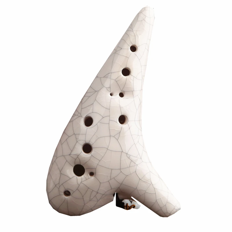 12 Holes Alto C Key Ocarina Flute Handmade Legend of Zelda Ocarina