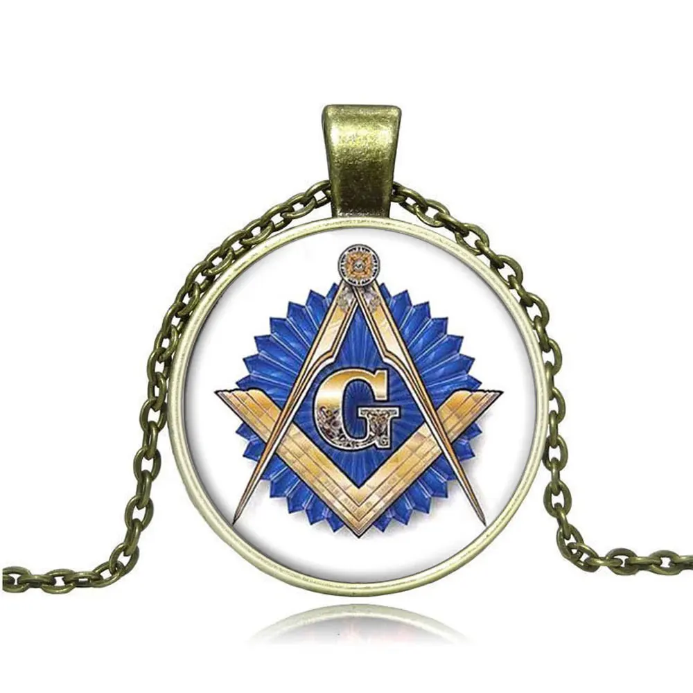 Бронзовые масонские ювелирные карманные часы с подвеской и цепочкой высокого качества подарочный набор