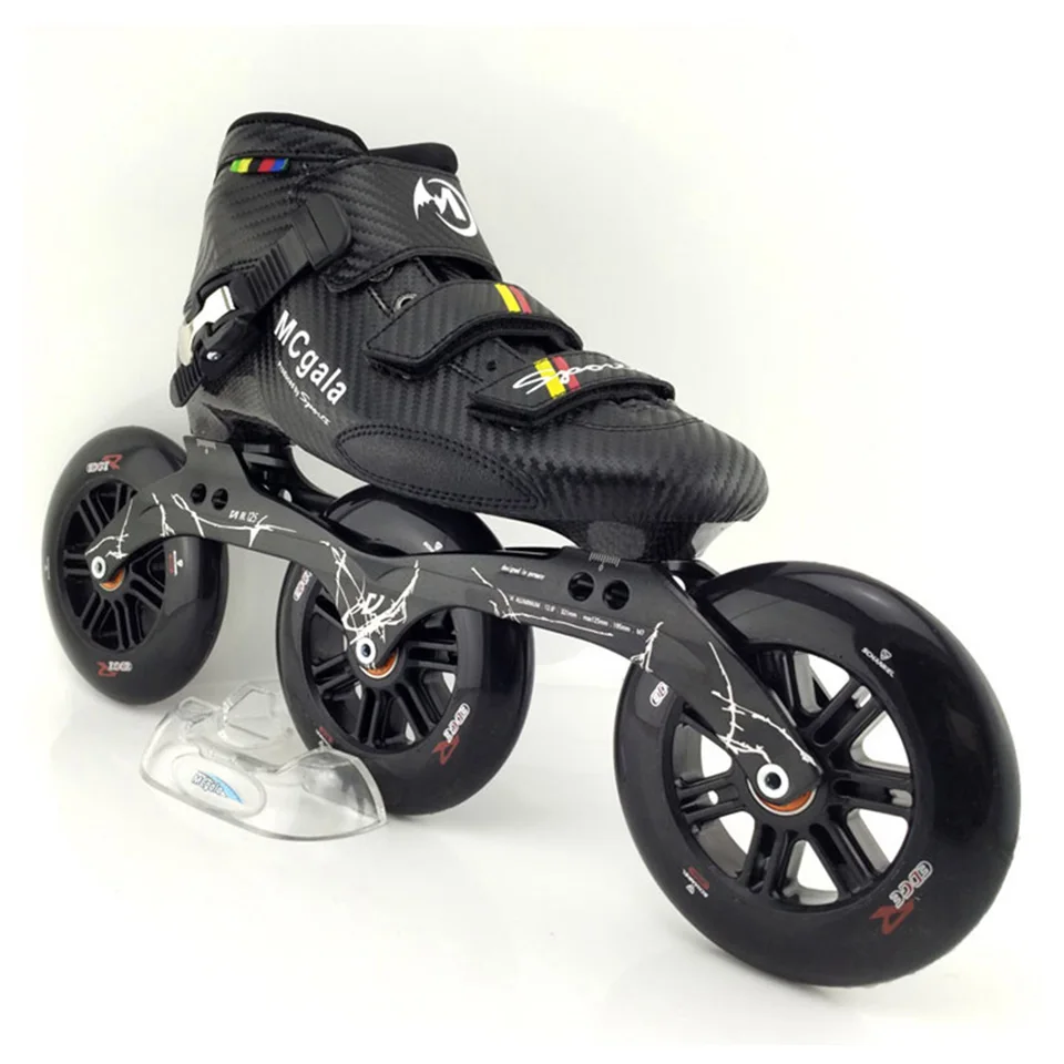 JAPY Glass Fiber Boots Professional Speed Inline Skates Women Men 3