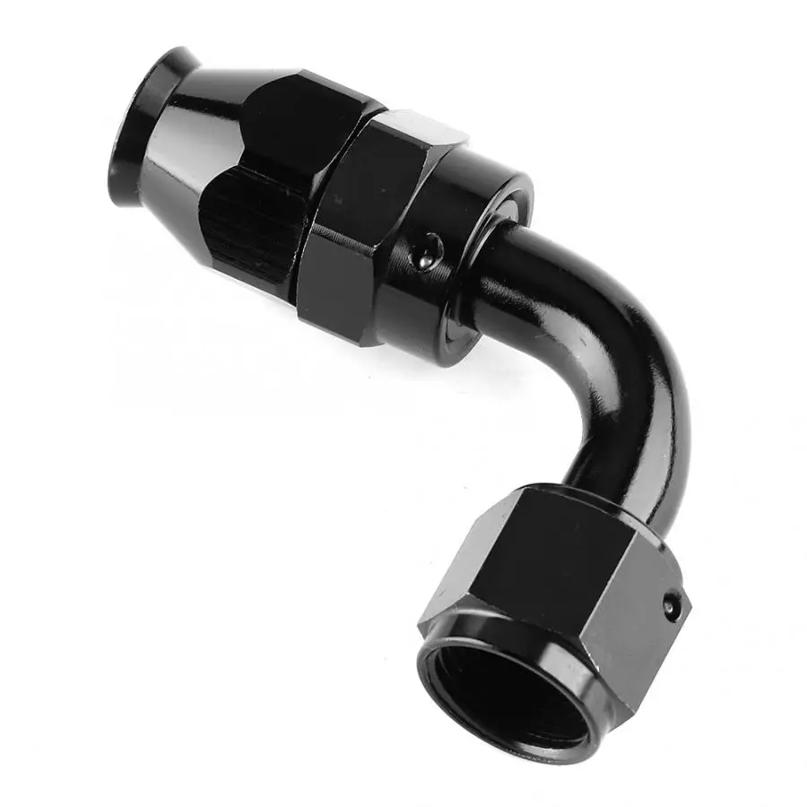 

Air Conditioner AN8 90 Degree Hose End Fitting Adapter Aluminum Oil Gas Fuel Line Hose Separator Car Air Conditioner