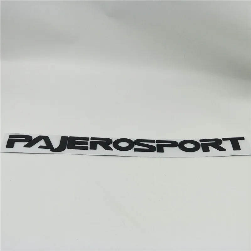  530*43mm Front Hood Logo Emblem Badge Nameplate For Mitsubishi Pajero Montero Sport Suv Pajerosport