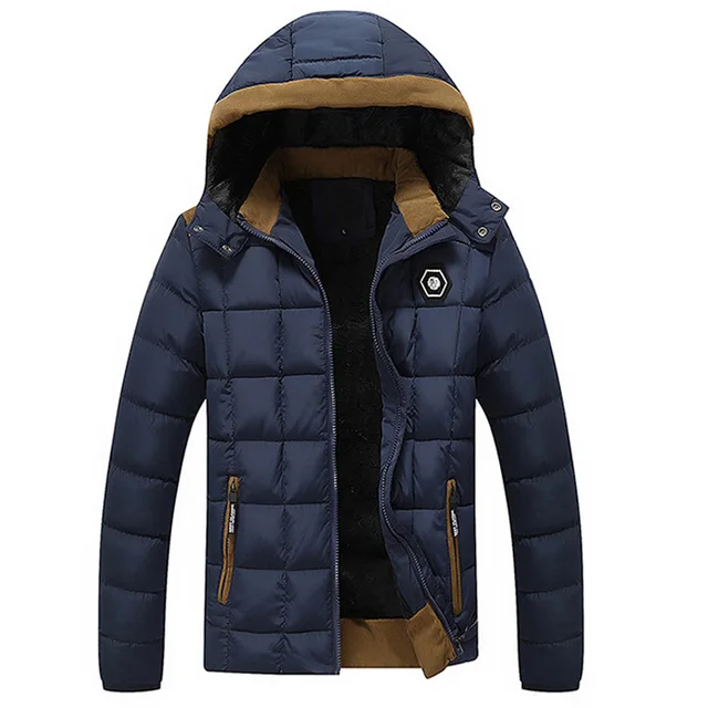 mens velvet winter coat