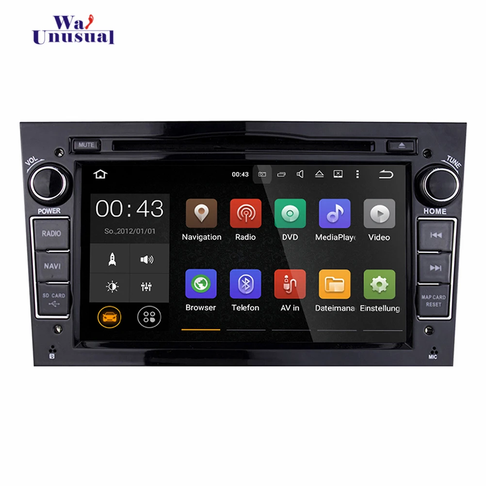 

WANUSUAL 7 Inch Android 5.1 Car Radio Player for Opel Astra 2004-2009 for Vectra 2005-2008 for Zafira 2005-2010 with BT WIFI Map
