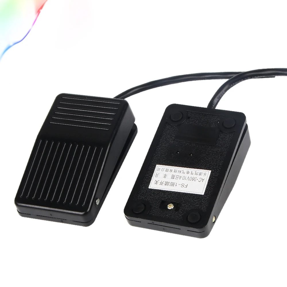 

Hot SPDT Nonslip Metal Momentary Electric Power Foot Pedal Switch FS-1