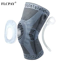 1 шт. наколенник нога колено рукав Скоба поддержка колена соты Crashproof баскетбольный наколенник футбол наколенники компрессионные Велоспорт