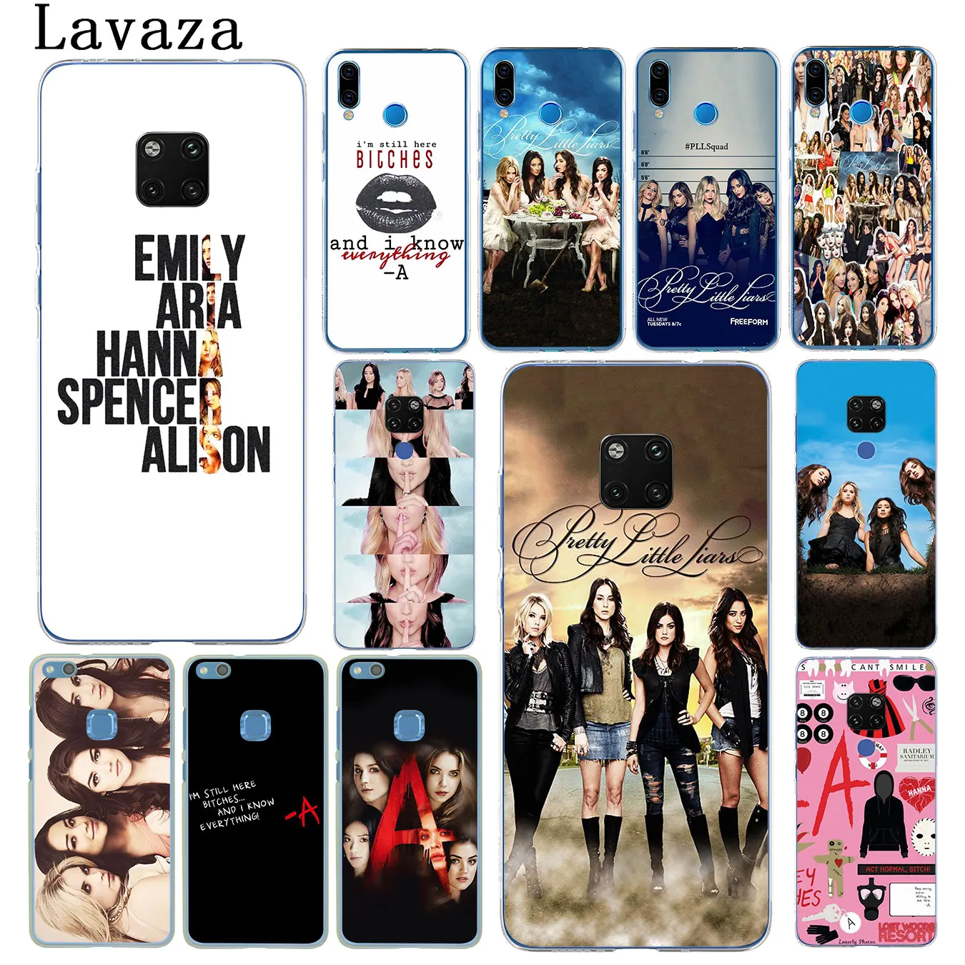 

Lavaza Pretty Little Liars Lucy Hale Phone Case for Huawei Mate 30 10 20 Pro Lite Nova 5I 4 3i 3 2i 2 Lite Cover