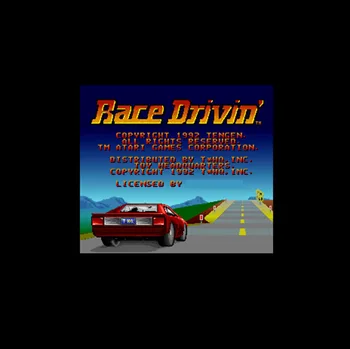 

Race Drivin 16 bit Big Gray Game Card For NTSC Game Player Drop Shipping