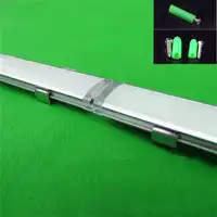 5-30 ピース/ロット超スリムシームレスアルミプロファイル led ストリップ、ミルキー/透明カバー 15 ミリメートル pcb と継手