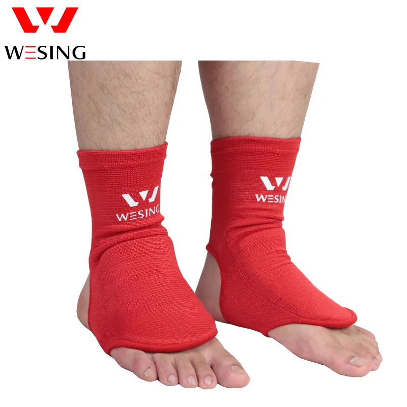 Боксерские носки Wesing Instep Guard, Профессиональные боксерские носки Sanda Muay Thai для поддержки голеностопа, защитные прокладки для ног, 100% хлопок