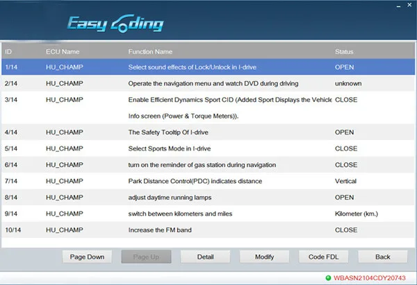 ENET Easycoding V1.4.1.160920 для диагностики и персонализированной установки транспортного средства инструмент Поддержка нескольких языков