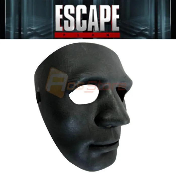 

NEW Prison Guards Mask Escape Plan Movie Stallone Facepiece Cosplay Accessories
