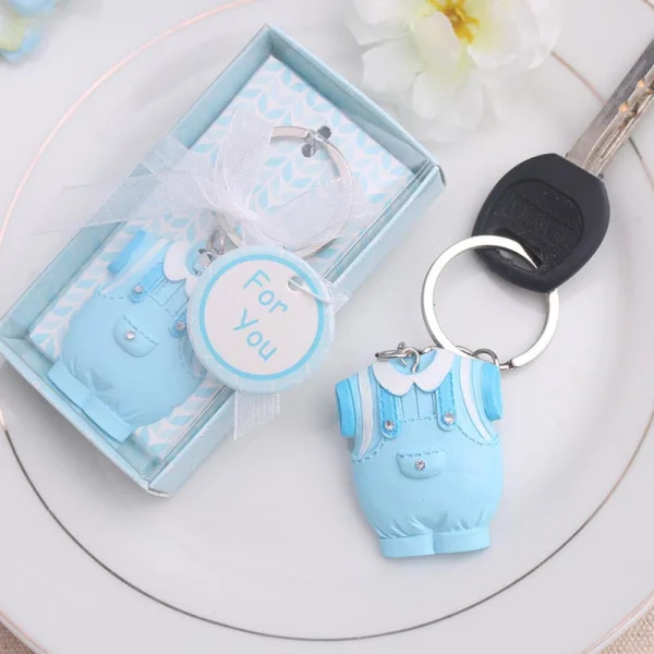 Брелок для детской одежды 100 шт./лот милый синий и розовый цвета|favors and gifts|keychain for