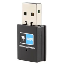 Быстрая 300 м USB WiFi Беспроводная LAN 802,11 n/g/b Адаптер нано сеть 300 Мбит/с