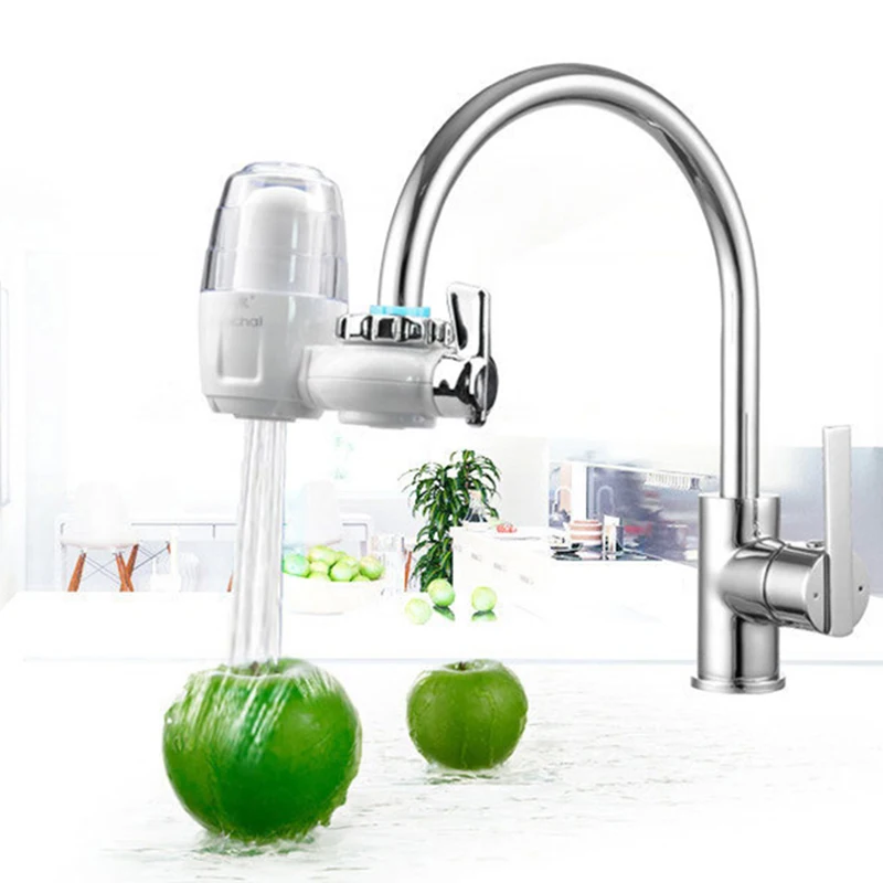 

New Brand Household Water Filter Diatom Ceramic Activated Carbon Tap Faucet Water Filter Health Kitchen Water Purification WF002