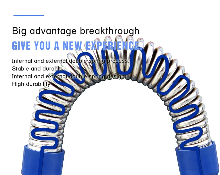 Двойная пружина дуги ручной захват сильные 50 кг покрытием ручной кий захват прочность бар фитнес оборудование