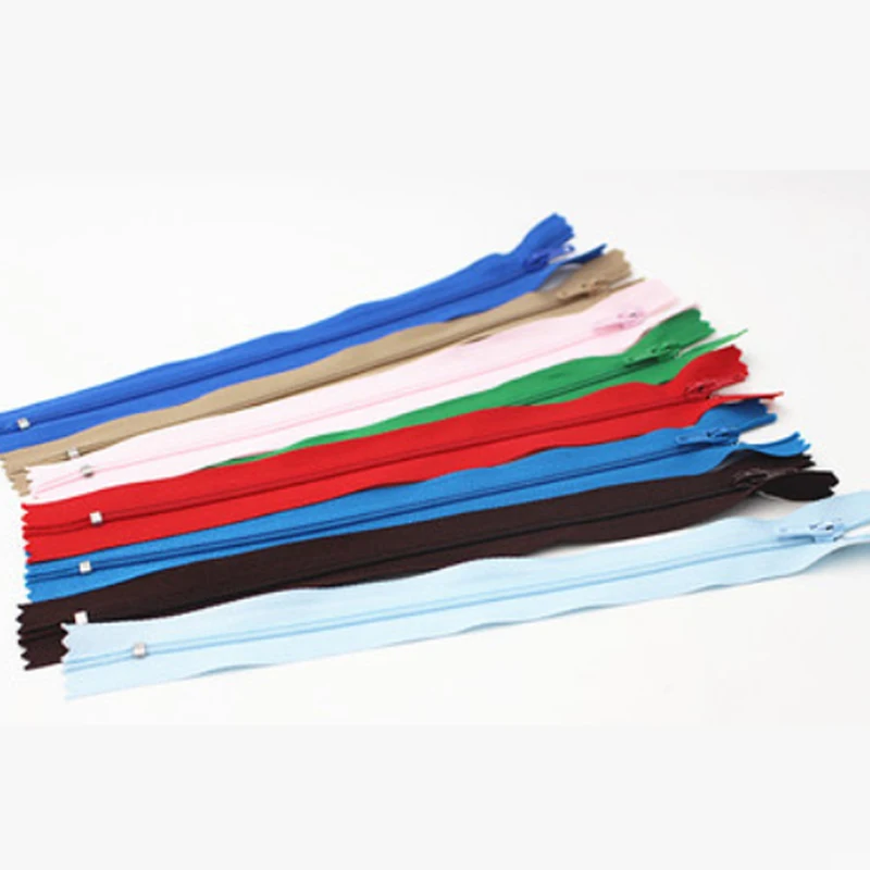 3 nylon coil zipper 20cm teeth DIY tailor sewing accessories close end