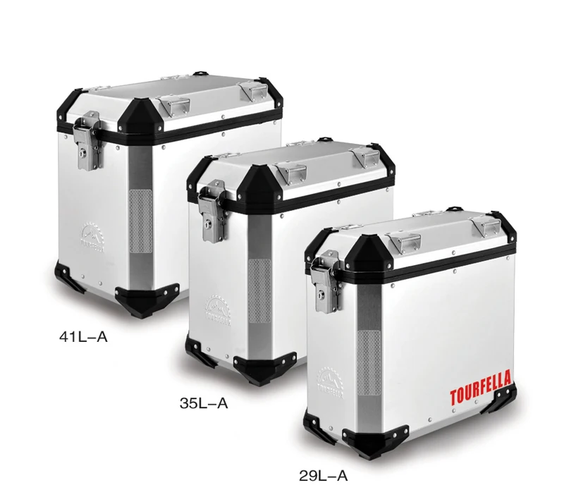 Motos de maletas / aluminio equipaje / moto de maletas caja / lateral  35L|case vanguard|luggage ropecase run - AliExpress